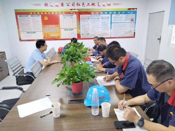 公司開展第三季度安全、環(huán)保、消防綜合檢查 